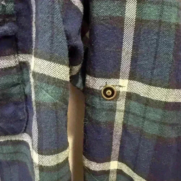 Jachs girlfriend plaid flannel, women's small - Picture 5 of 6